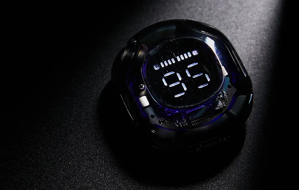 Беспроводные наушники Acefast TWS T8 вакуумные черные - фото 3