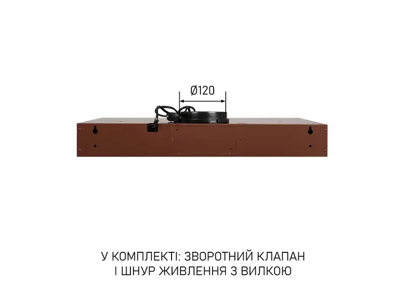 Витяжка пласка Minola HPL 633 BR - фото 12