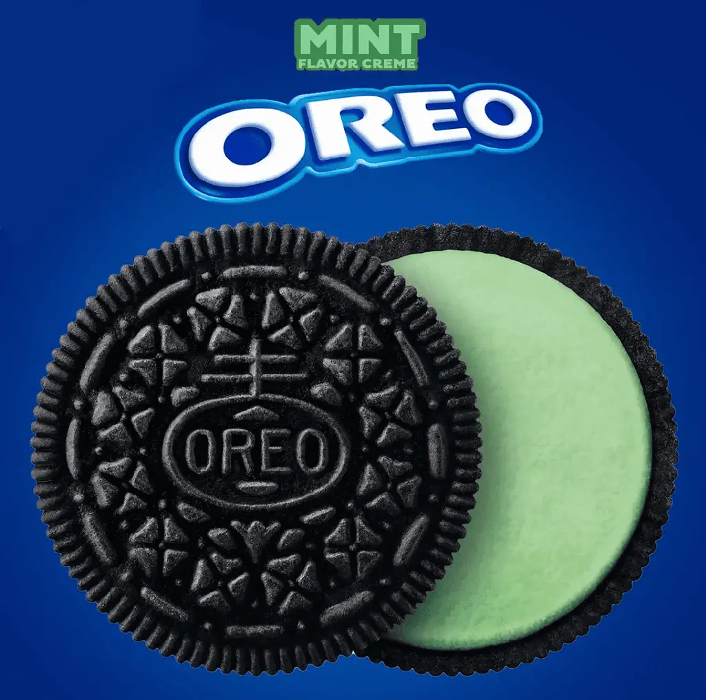 Печиво Oreo Mint Choco Sandwich Cookies 80г - фото 5
