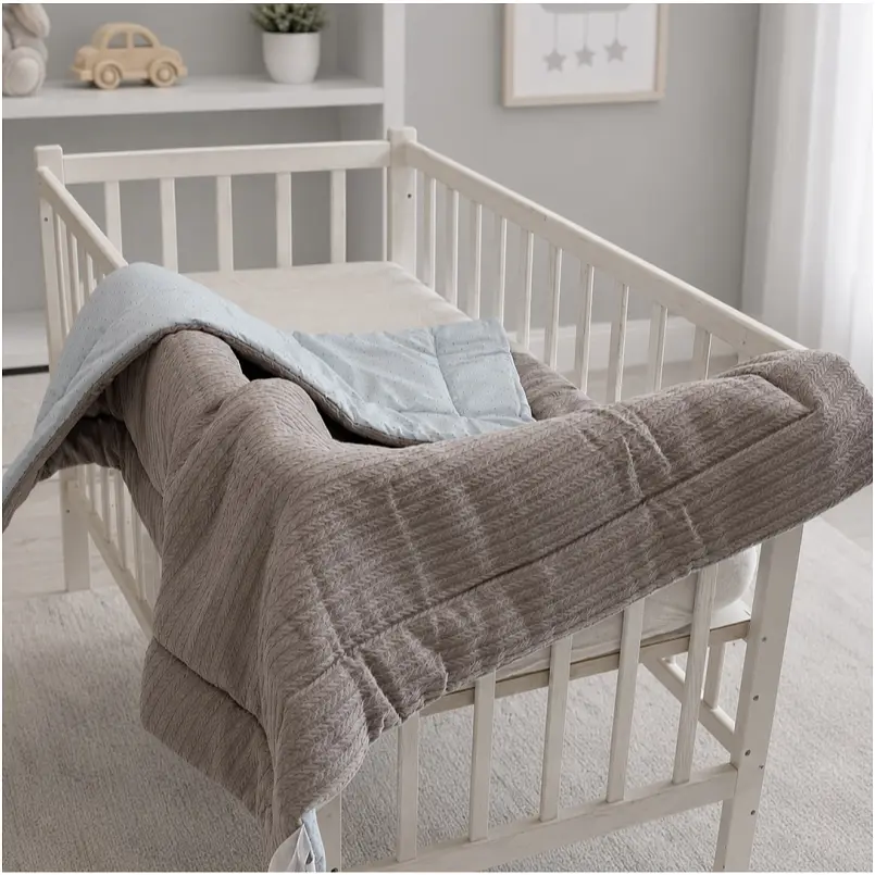 Плед дитячий MirSon Premium Pique Sleeping animals 90х110 см (2200013893837) - фото 3