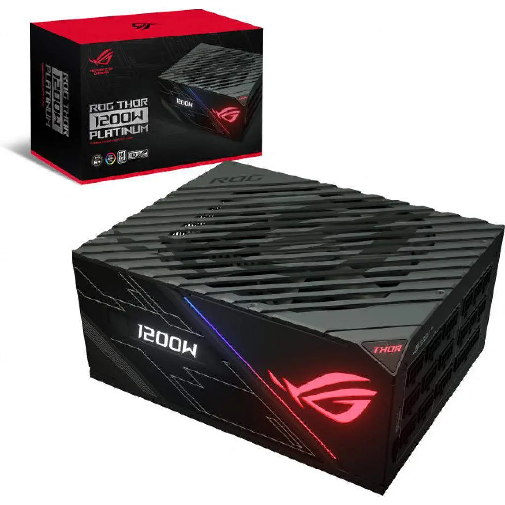 Блок живлення ASUS ROG Thor 1200W (ROG-THOR-1200P) 80+ Platinum (90YE0080-B001N0) Black Б/в - фото 6