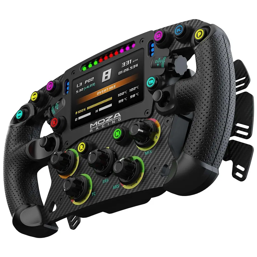 Руль MOZA Racing FSR V2 Formula for PC Экран 4.3" RGB - фото 2
