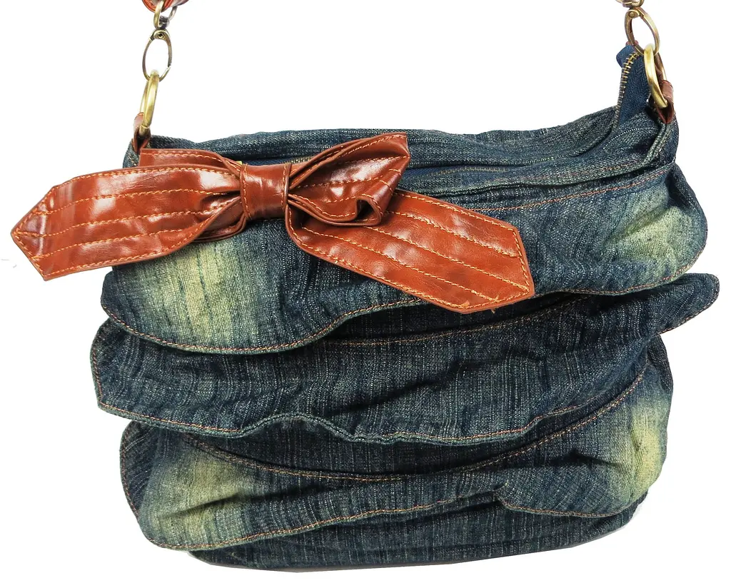 Жіноча джинсова сумка Fashion Jeans6012 Темно-синя - фото 2