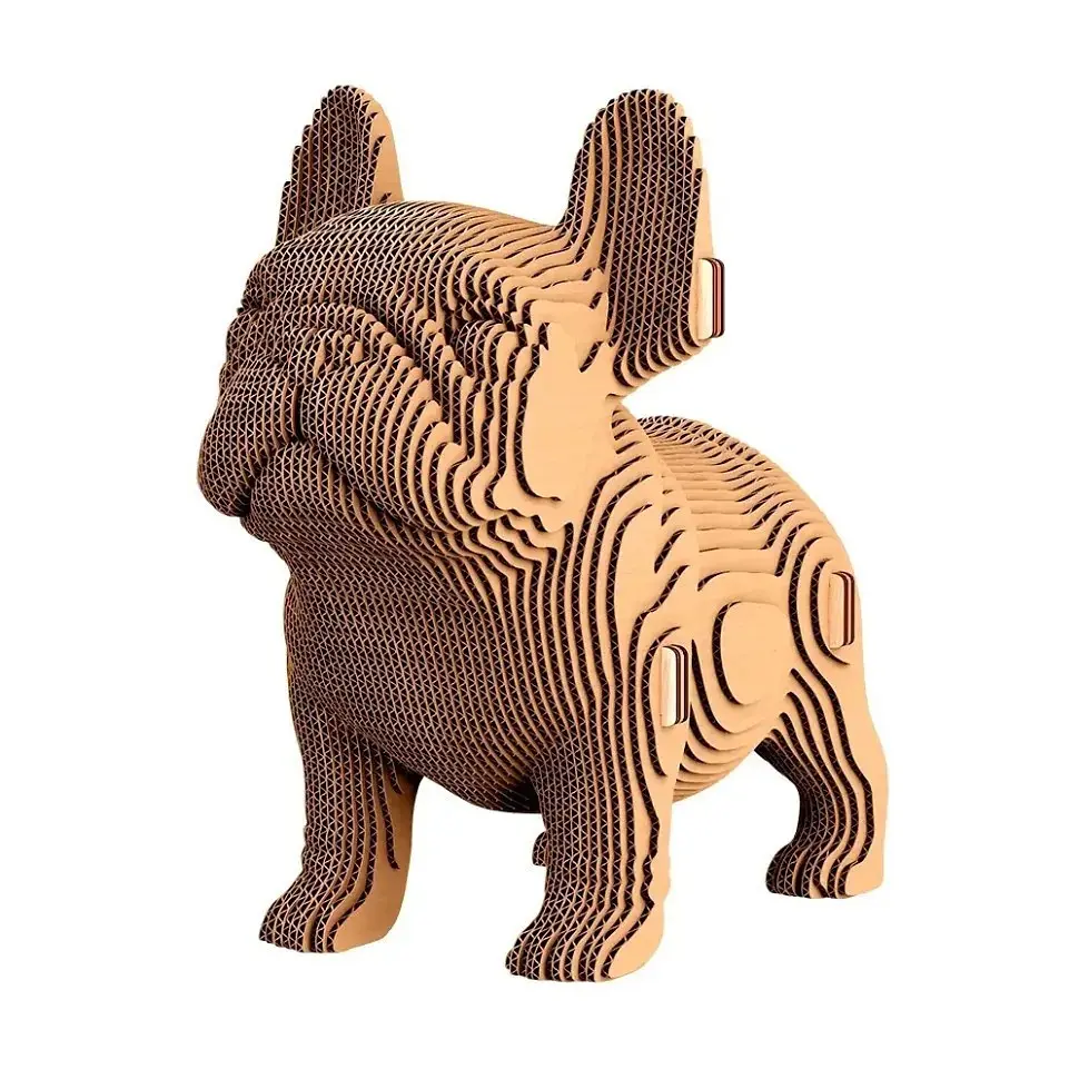 Картонний конструктор 3D Puzzle "PUPPIES TRIO" CARTPUPPIES 227 деталей - фото 8