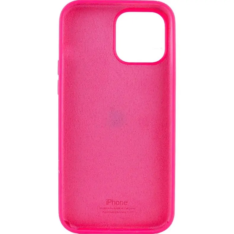 Чохол Silicone Case для Apple iPhone 15 Plus Barbie Pink AA [92807] - фото 2