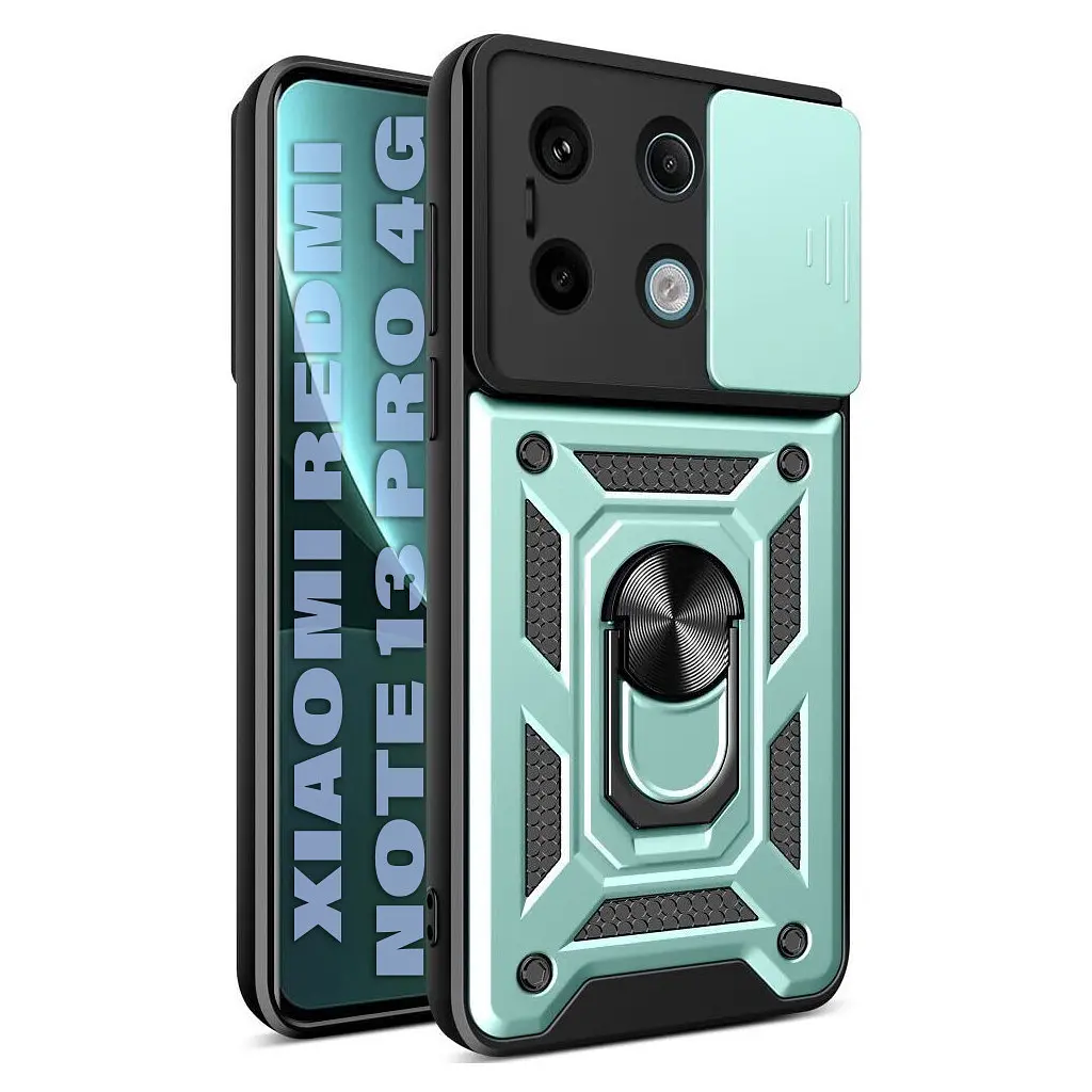 Чехол для мобильного телефона BeCover Military Xiaomi Redmi Note 13 Pro 4G Dark Green (711026) - фото 6