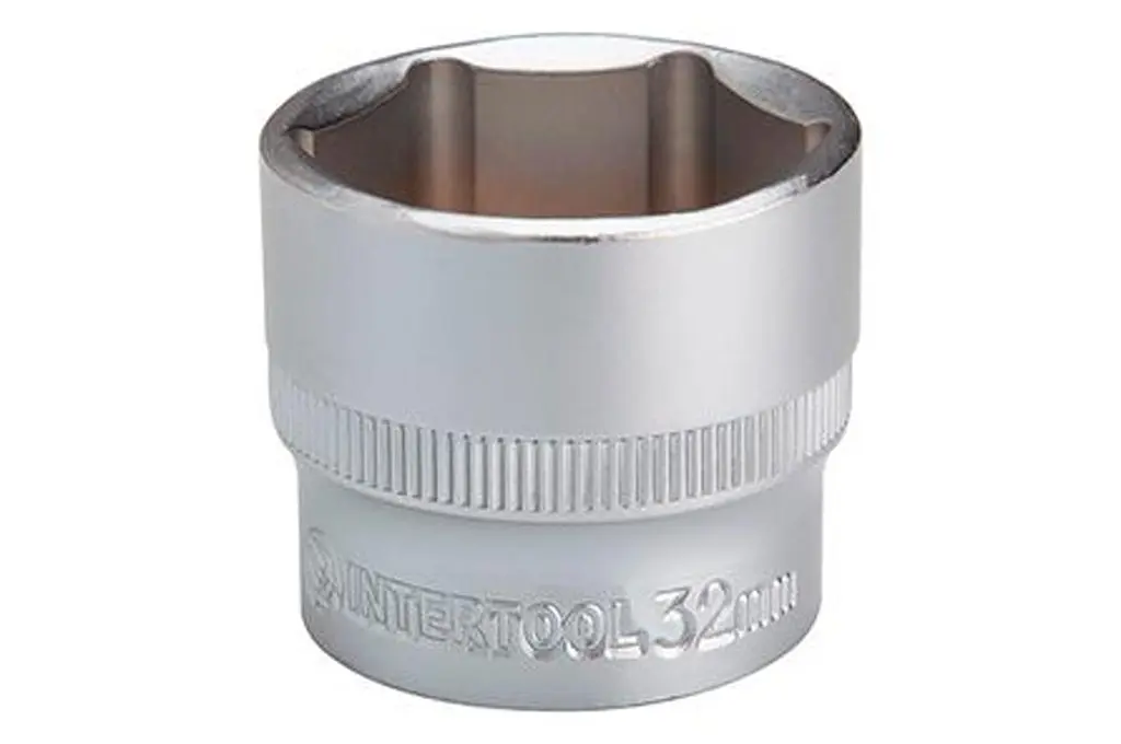 Головка торцева шестигранна Intertool 32мм x 1/2" матова - фото 2