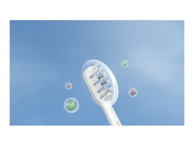 Насадка для електричної зубної щітки Xiaomi T302 Replacement Heads White - фото 2