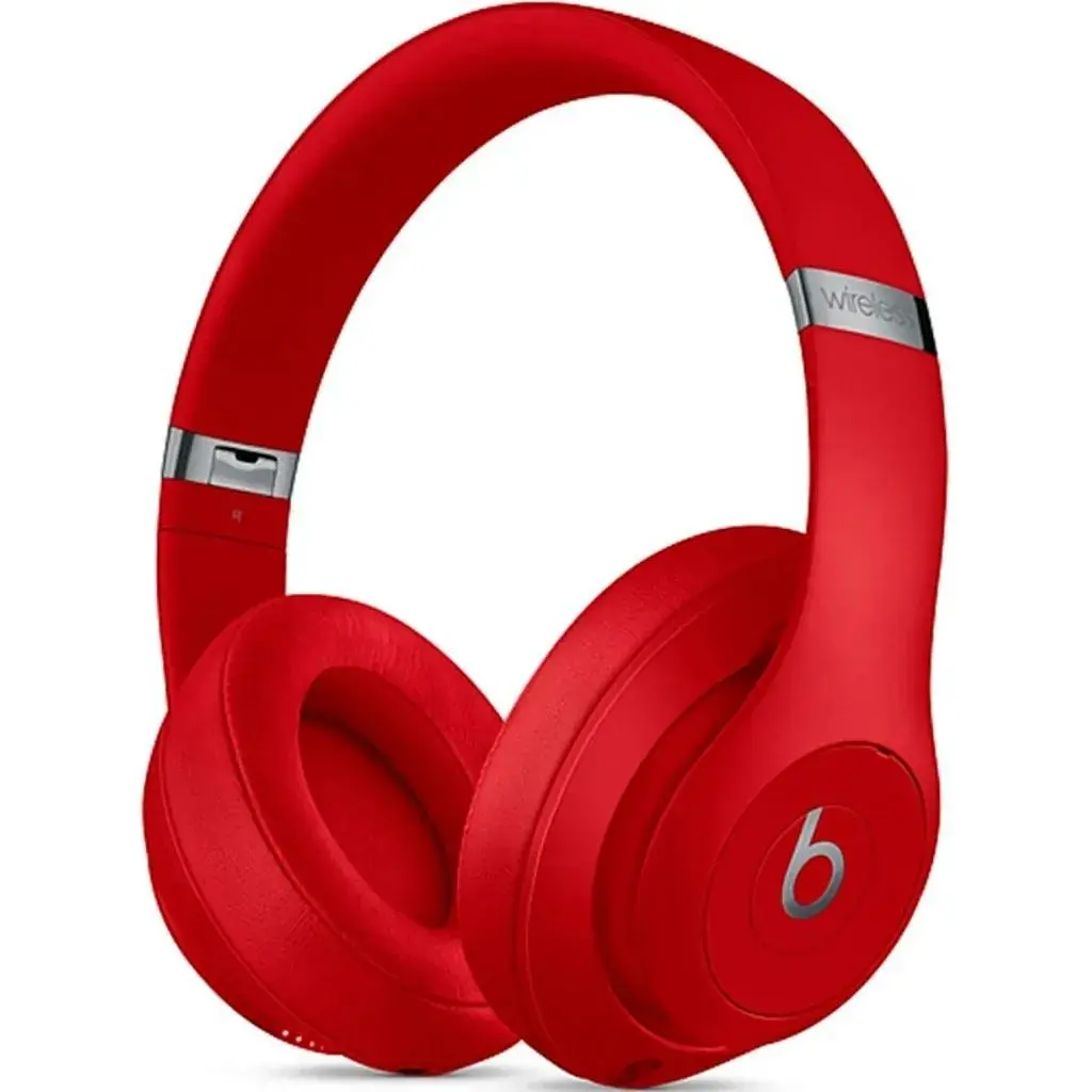Беспроводные наушники Beats Studio 3 Wireless Over-Ear Headphones (MQD02) красные - фото 9