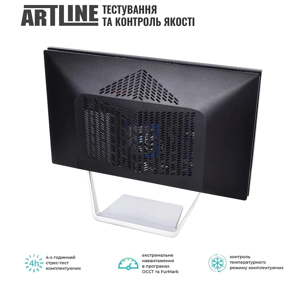 Моноблок Artline Business M63 23.8 FHD IPS, Intel Core i3-14100, 32 GB, 1 TB, Intel Graphics, DOS (M63v26) - фото 5