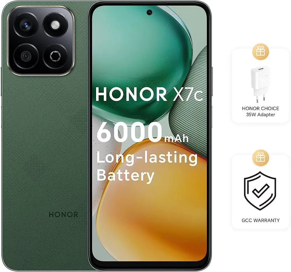 Смартфон Honor X7c 8/256 Gb зелений (Forest Green) - фото 4