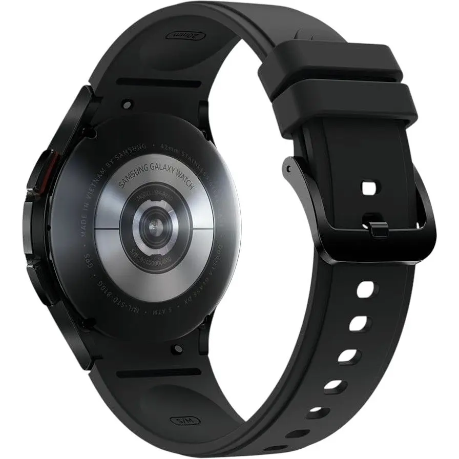 Смарт-годинник Samsung Galaxy Watch 4 Classic 42mm (R880) Black (SM-R880ZKASEK) (Grade C) Seller Refurbished - фото 3