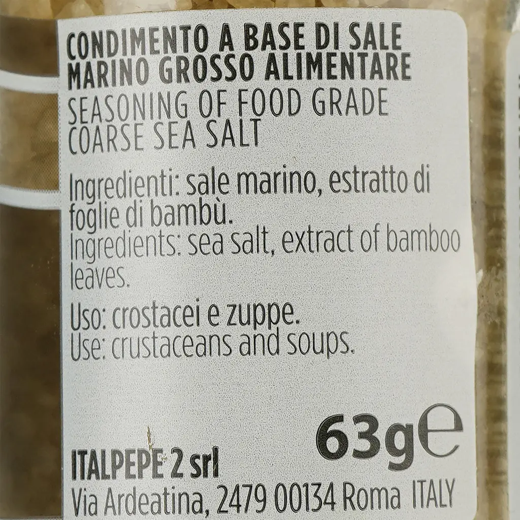 Соль Italpepe бамбуковая зеленая, мельница, 63 г - фото 3