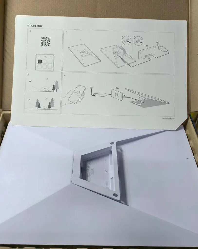 Супутниковий інтернет-комплект Starlink Kit Gen3 (V4) - фото 6