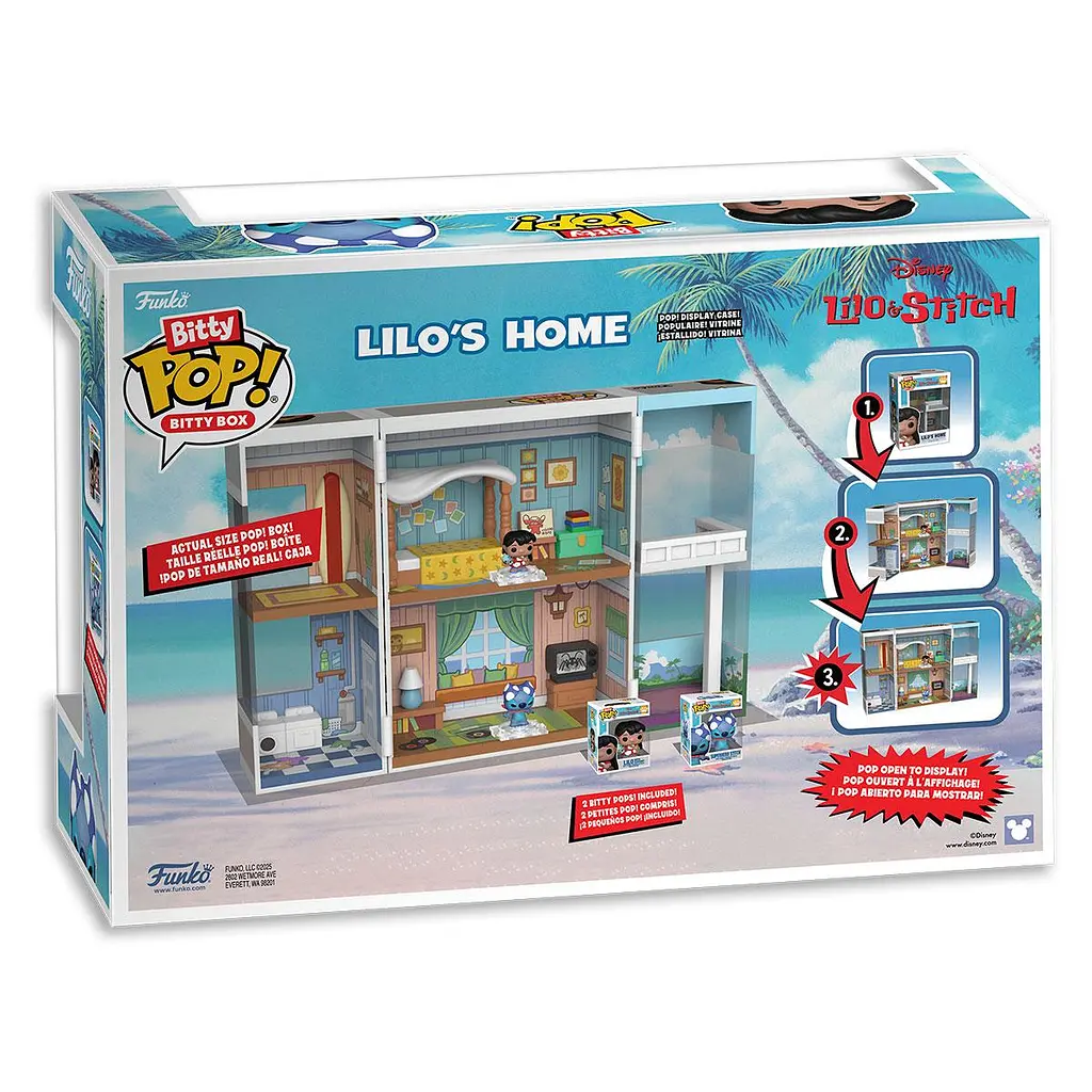 Ігровий набір BITTY POP! Boxes серії "Ліло і Стіч" - БУДИНОЧОК ЛІЛО Funko 85536 - фото 6