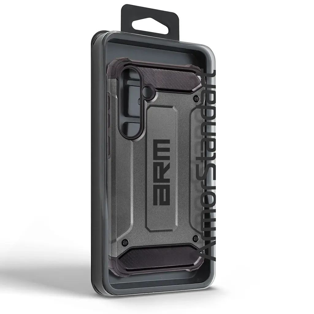 Чохол ArmorStandart Panzer для Samsung S24 Grey - фото 7