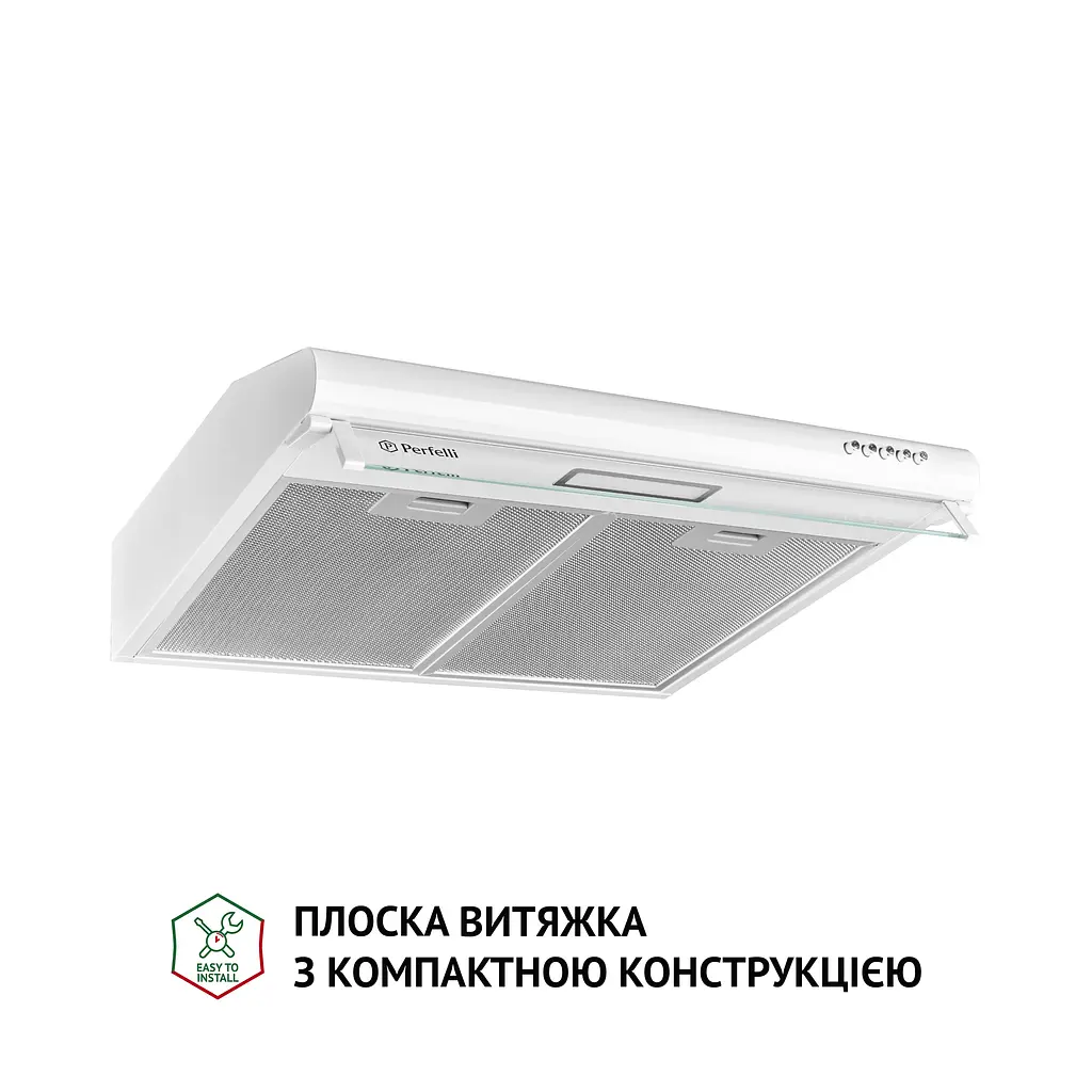 Витяжка плоска PERFELLI PL 5144 W LED - фото 2