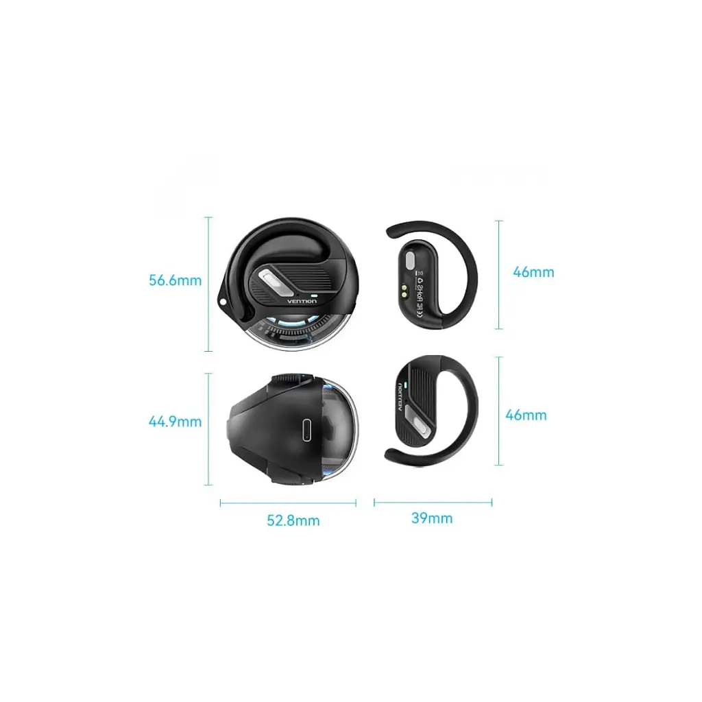Навушники Vention OpenBeat O12 Black (NBUB0) - фото 5