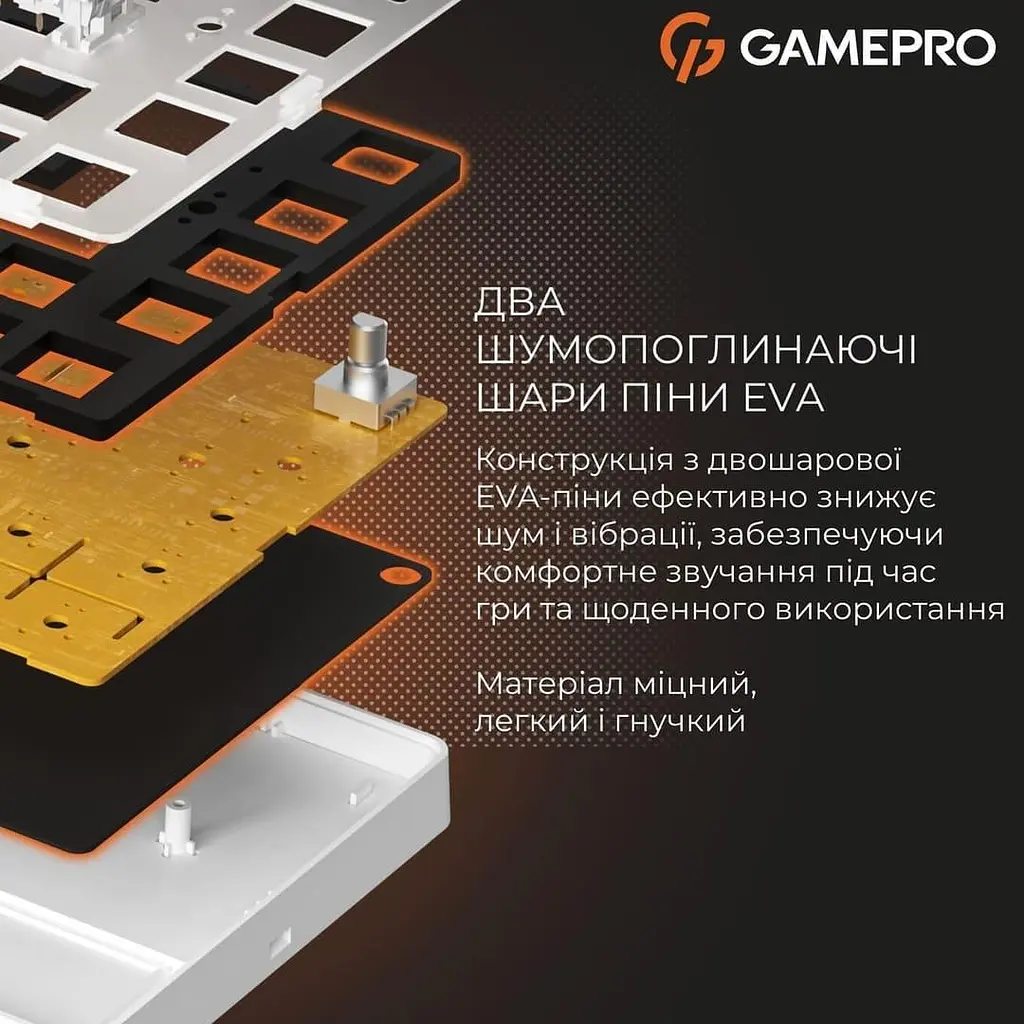 Клавіатура GamePro Genesis Silverlight MK126 (MK126) - фото 8