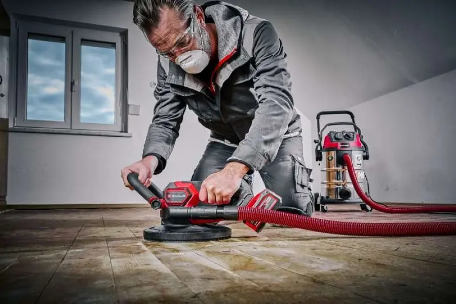 Шліфмашина для стін акумуляторна Professional TP-DWS 18/225 Li PXC 18В Einhell teh0025378 - фото 8