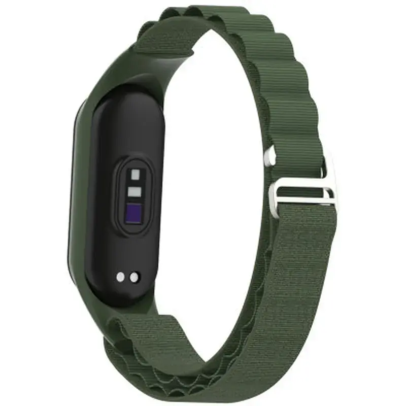 Ремінець до фітнес браслета Armorstandart AlpinaStyle Band для Xiaomi Mi Band 7/6/5/4 Green (ARM64988) - фото 6