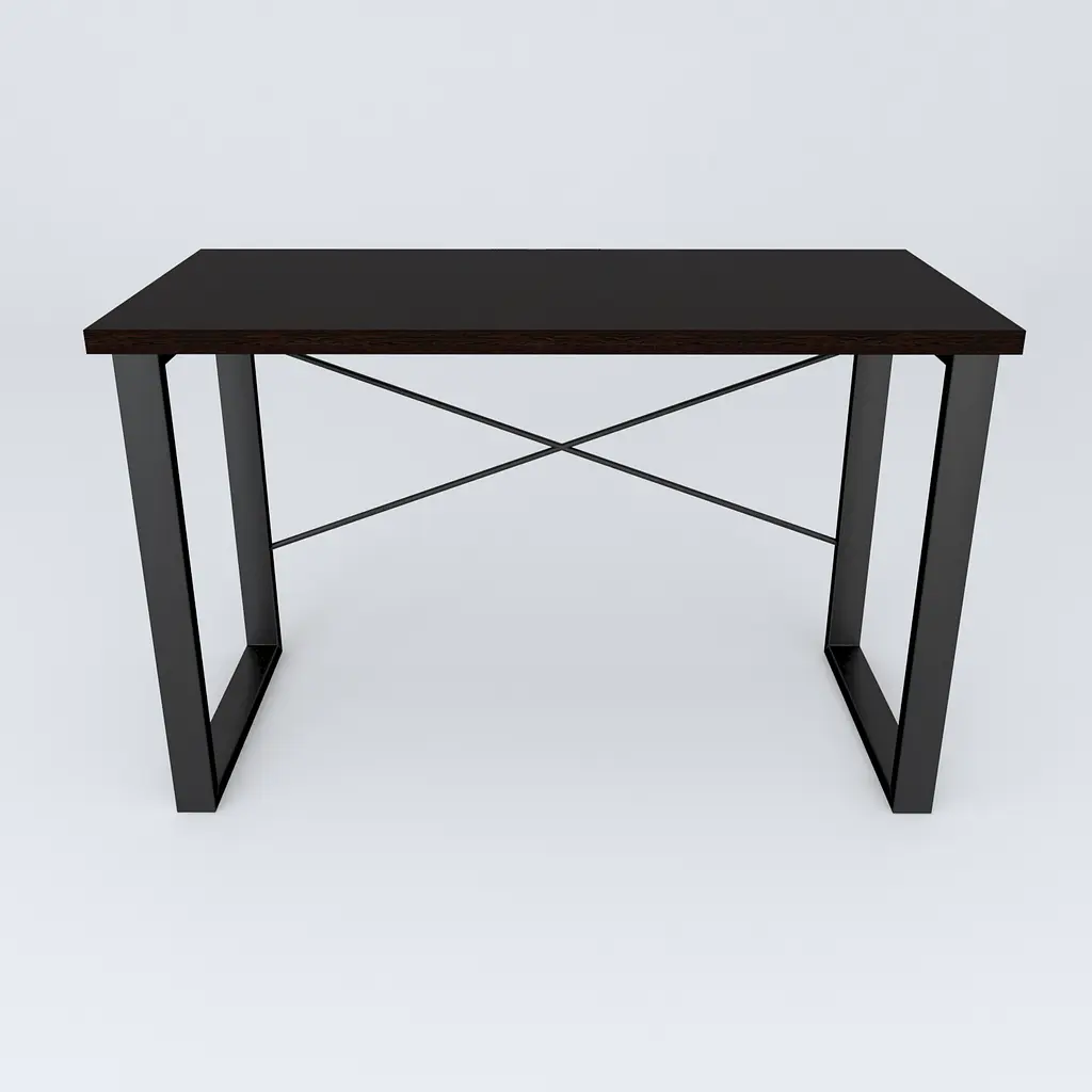 Письменный стол Ferrum-decor Драйв 750x1400x600 Черный металл ДСП Венге Магия 32 мм (FRD-105365) - фото 3
