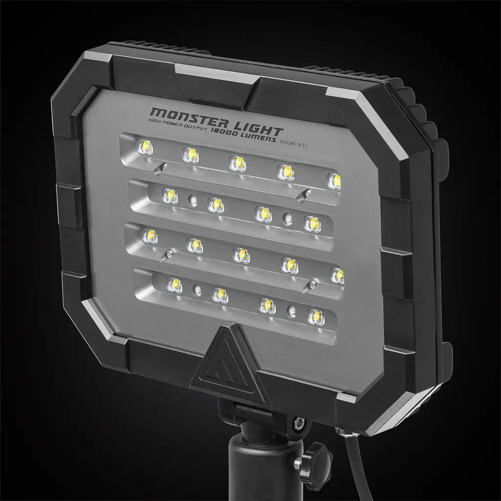 Прожектор професійний Mactronic Monster Light Mini Rescue (18 000 Lm) Recharge (PFL0151-E-ORANGE) - фото 6