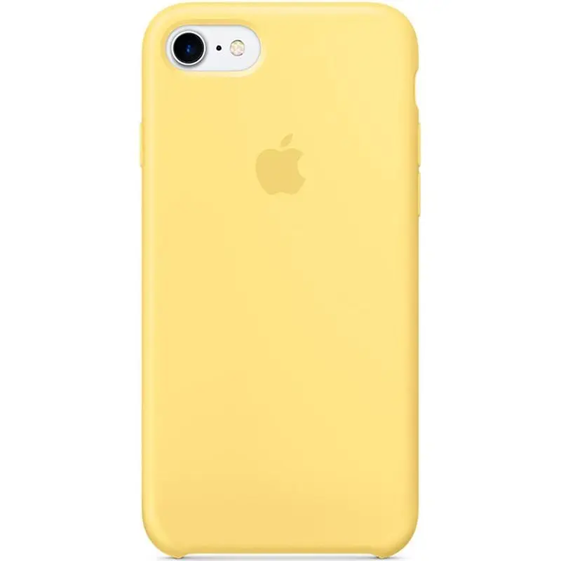 Чехол-накладка Toto Silicone Case Apple iPhone 7/8/SE 2020 Yellow - фото 2