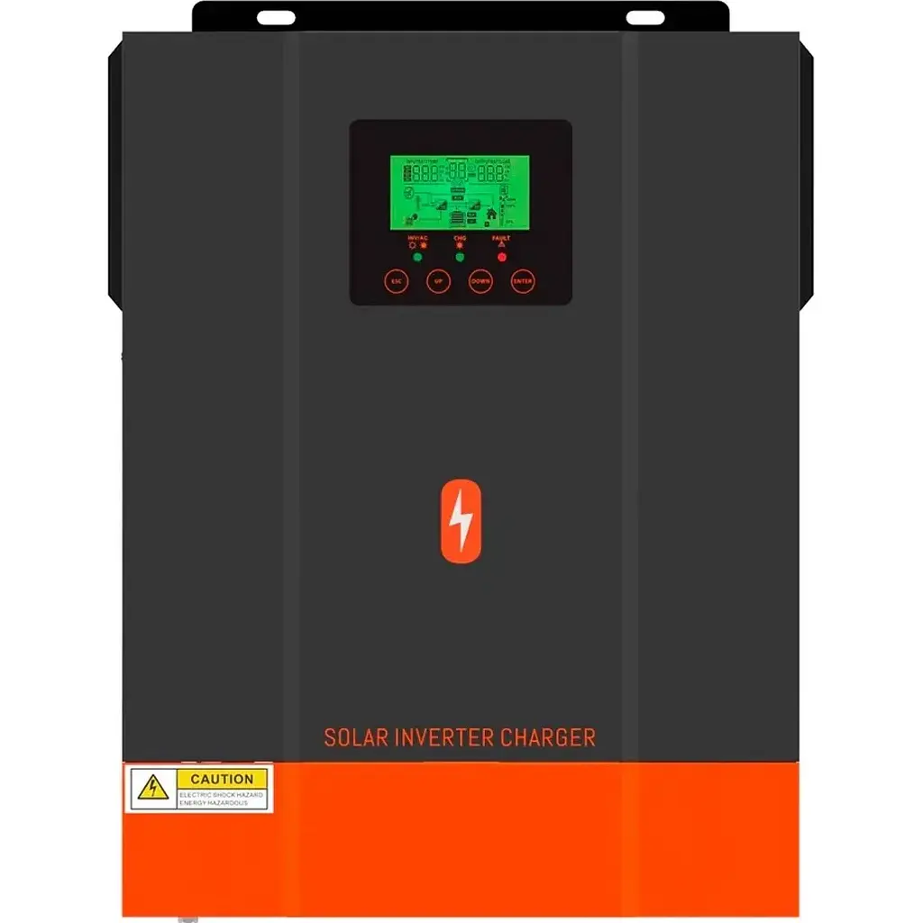 Солнечный инвертор PowMr POW-HVM3.2H-24V-N + АКБ LiitoKala LiFePO4 2400Wh гибридный [126397] - фото 3