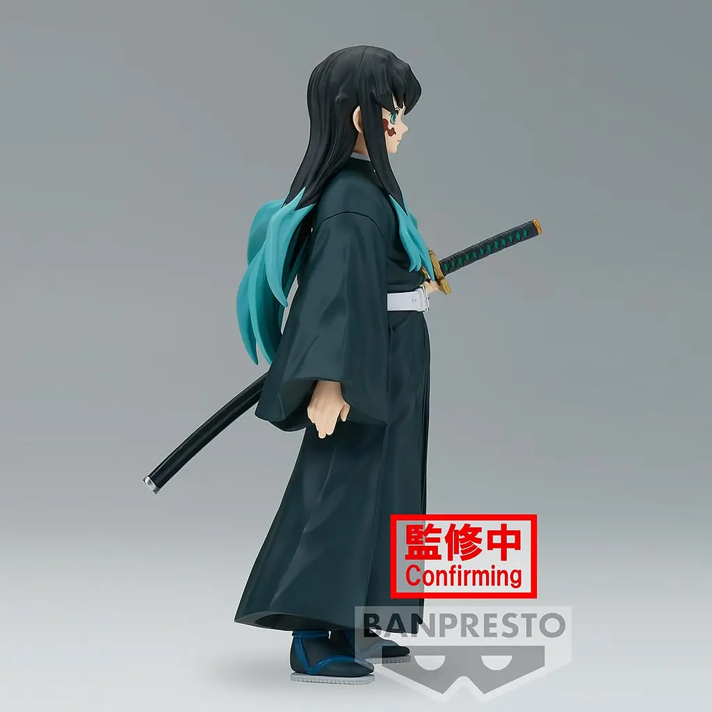 Фигурка Bandai Spirits Клинок рассекающий демонов Муичиро Токито Demon Slayer Muichiro birthmark 17 см BS DS M - фото 4