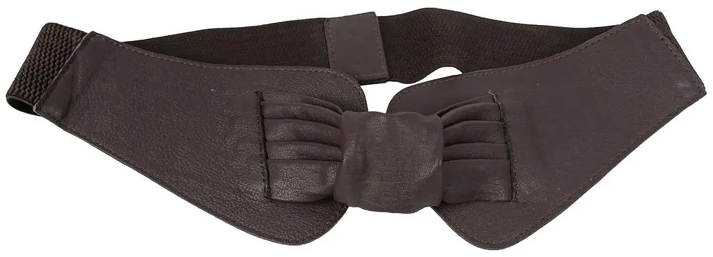Жіночий еластичний корсетний ремінь Vanzetti 5/10 см Темно-коричневий - фото 7