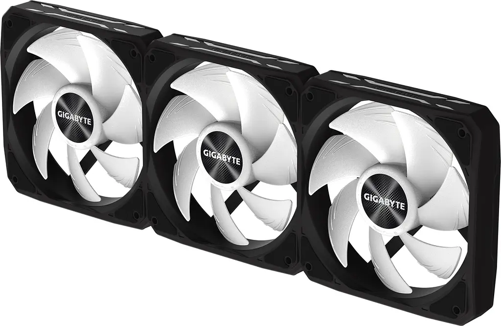 Вентилятор Gigabyte EZ Chain Fan 120 3-Pack Black (GP-GBT EZFAN1203) - фото 2