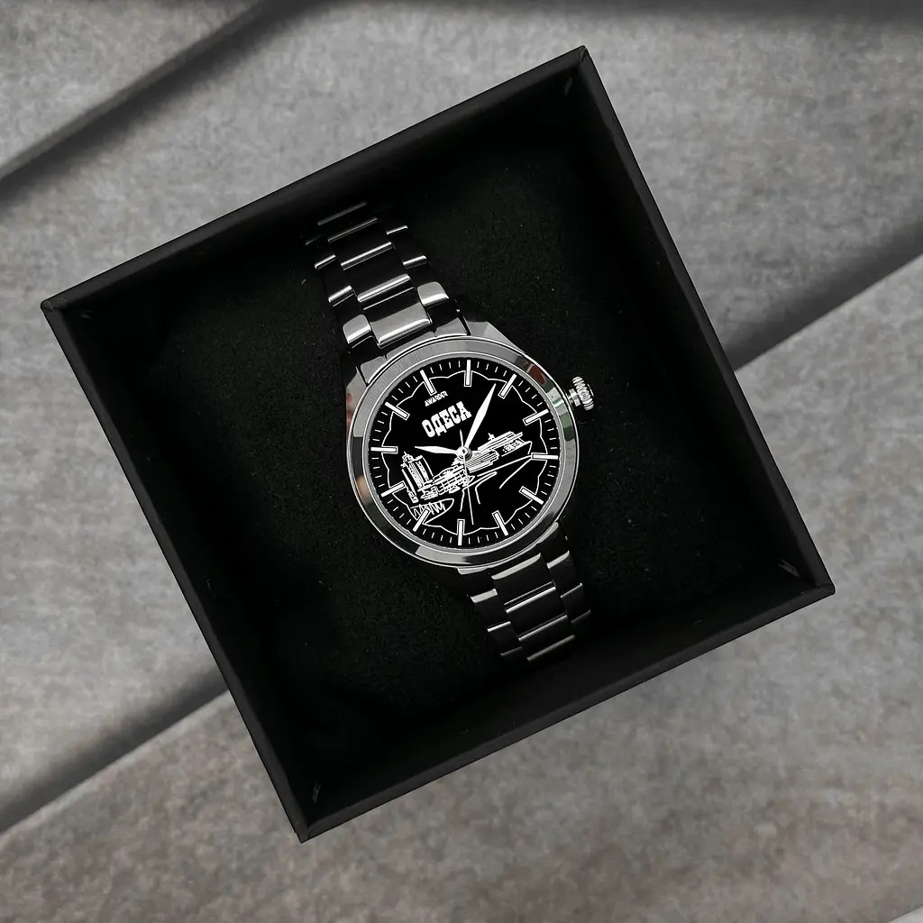 Жіночий наручний годинник 035 Одеса II Silver-Black Awarder acs0031935 - фото 6