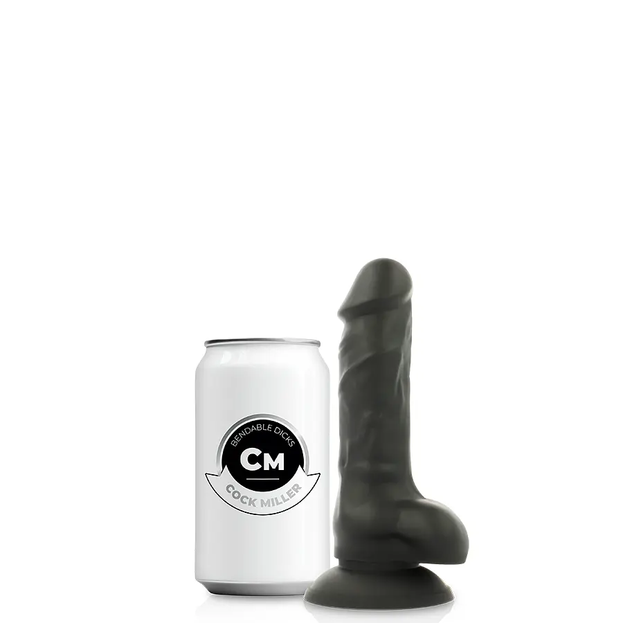 Фалоимитатор на присоске BLACK, 13 см Cock Miller - фото 3