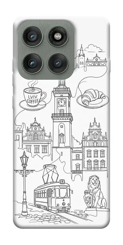TPU чохол Demsky Lviv spirit для Motorola Edge 60 Pro