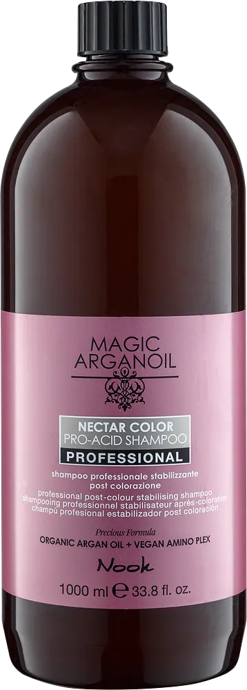 Шампунь для закріплення кольору Nook MAGIC ARGANOIL Nectar Color 1000 мл