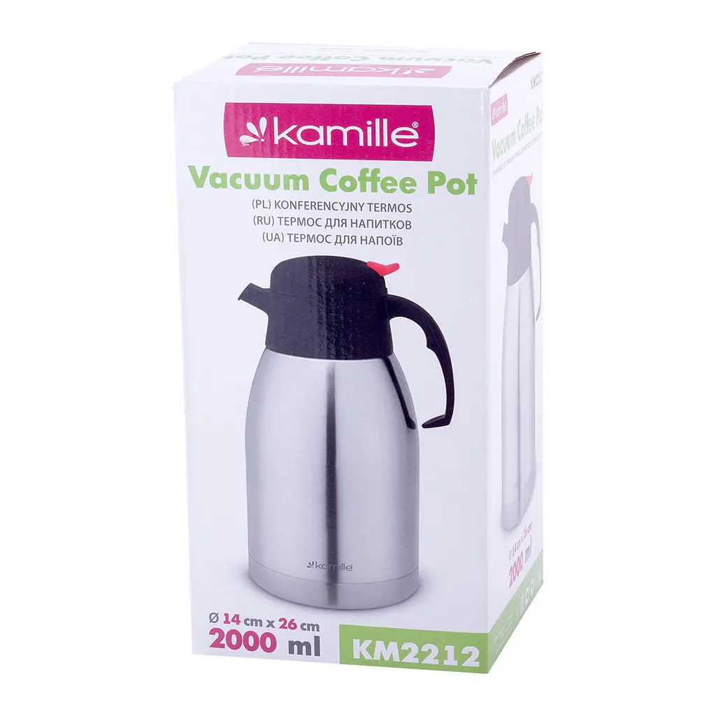 Термос конференційний Kamille KM-2212 2л - фото 9