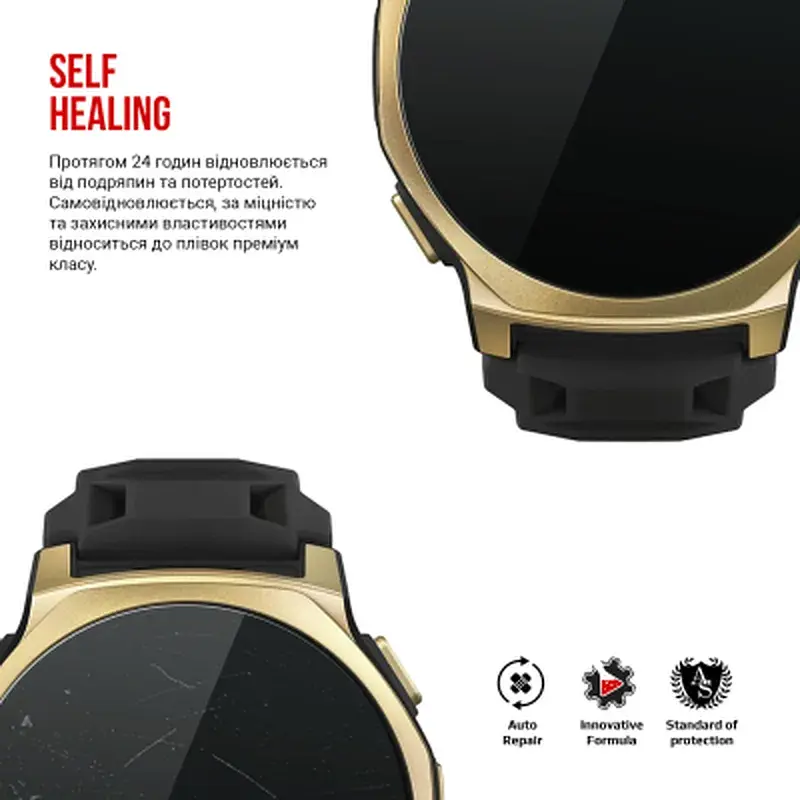 Плівка захисна Armorstandart hydrogel Amazfit T-Rex 3 Pro 44mm 6 pcs (ARM90849) - фото 3