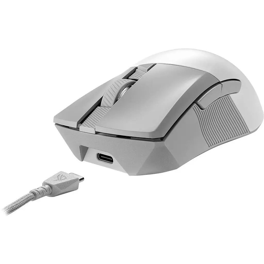 Миша Asus ROG Gladius III Wireless AimPoint RGB White (90MP02Y0-BMUA11) [128742] - фото 3