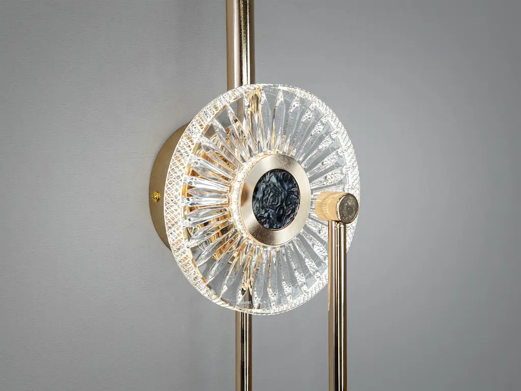 Светильник настенный LED Diasha F3790 3W золотой 52 см стильный - фото 5