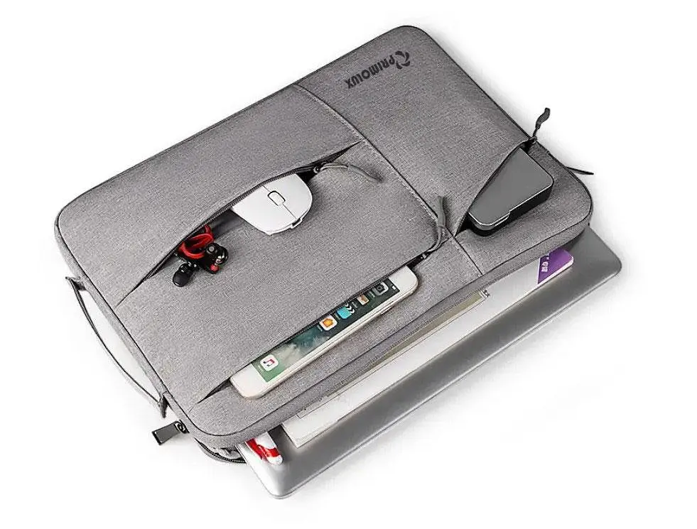 Сумка для ноутбука Primolux Compact 14" Grey - фото 3