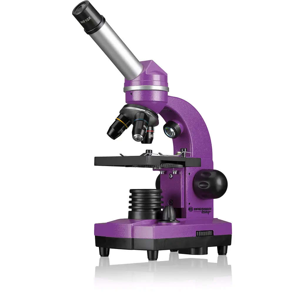 Мікроскоп Bresser Junior Biolux SEL 40x-1600x Purple з адаптером для смартфона (8855600TJ5000) - фото 3