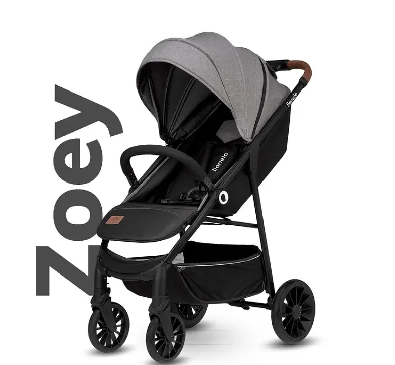 Прогулочная коляска Lionelo Zoey Grey Stone, серая (LO-ZOEY GREY STONE) - фото 3
