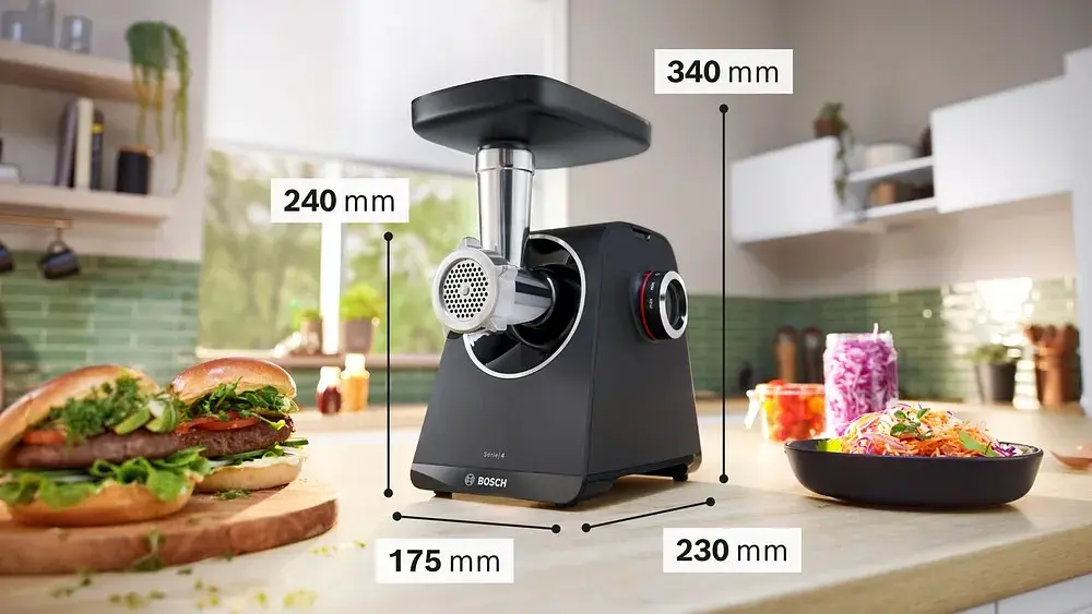 Мясорубка Bosch MultiPower MFWS440B (00000055605) - фото 9