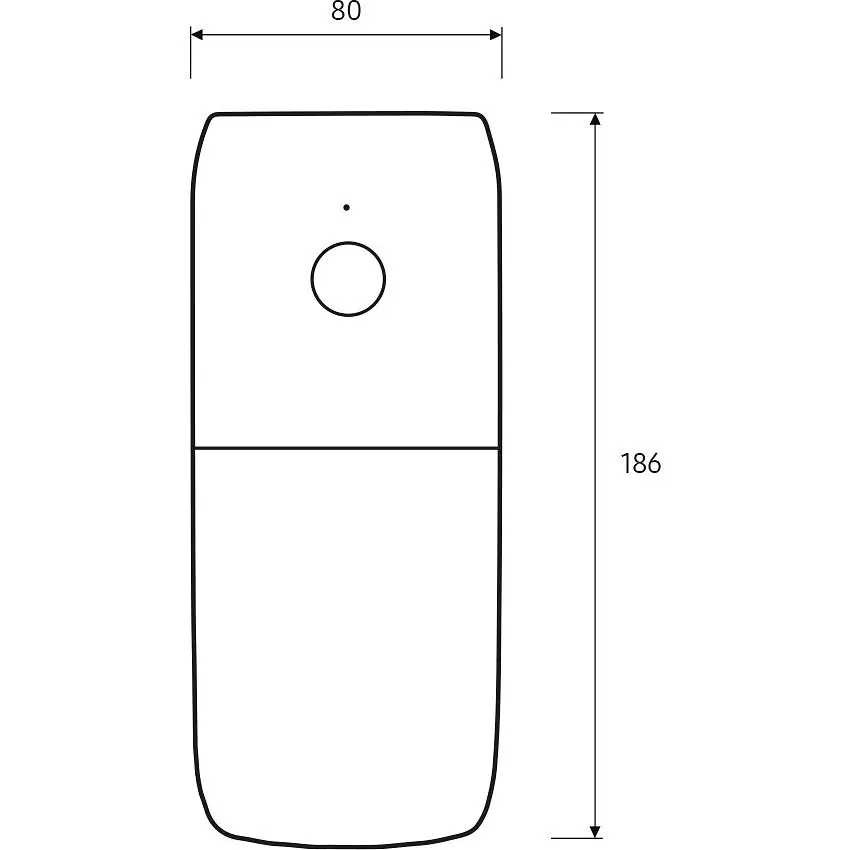 Кавомолка Euroelectric електрична з акумулятором 1800mAh біла (ECG-25W(white) - фото 3
