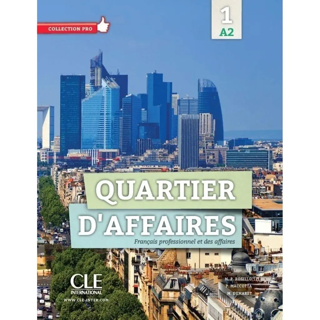 Quartier d'affaires A2 Livre de l'eleve + DVD-Rom - Патриція Маккотта