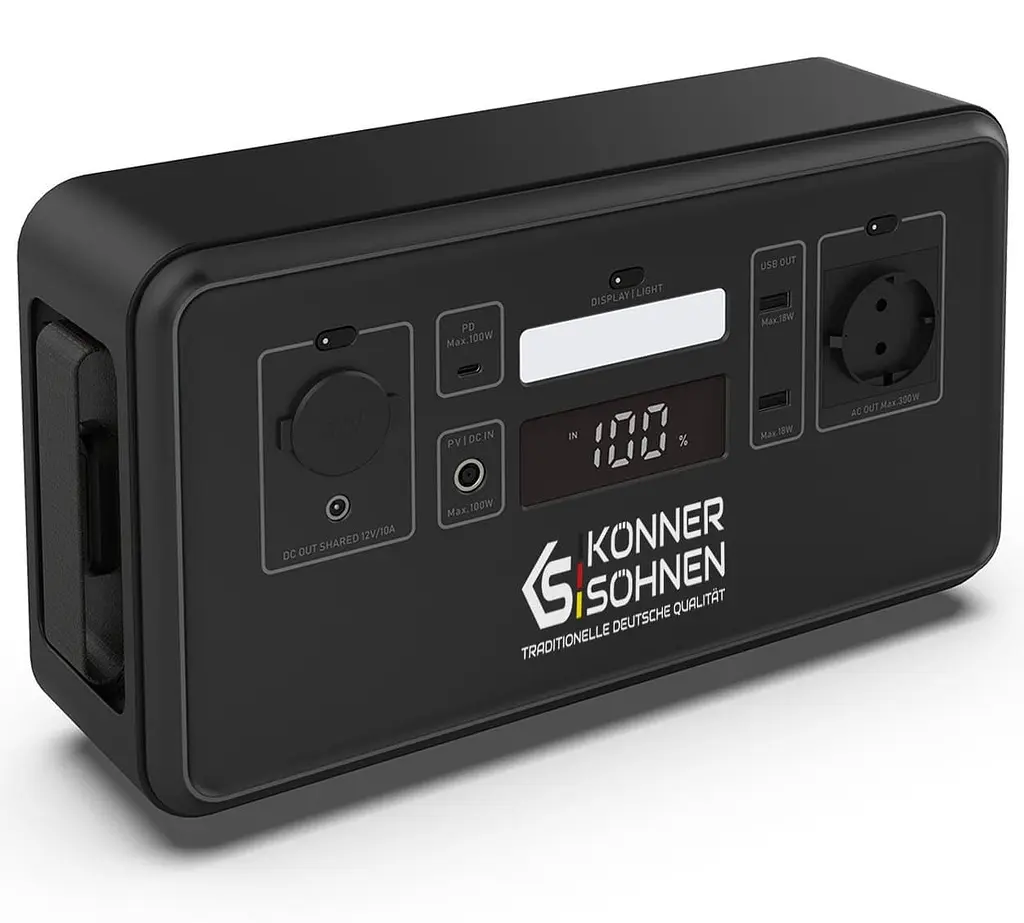Портативна зарядна станція Konner&Sohnen KS 500PS LiFePO4, 448 Вт/ч 500 Вт (KS500PS) - фото 4