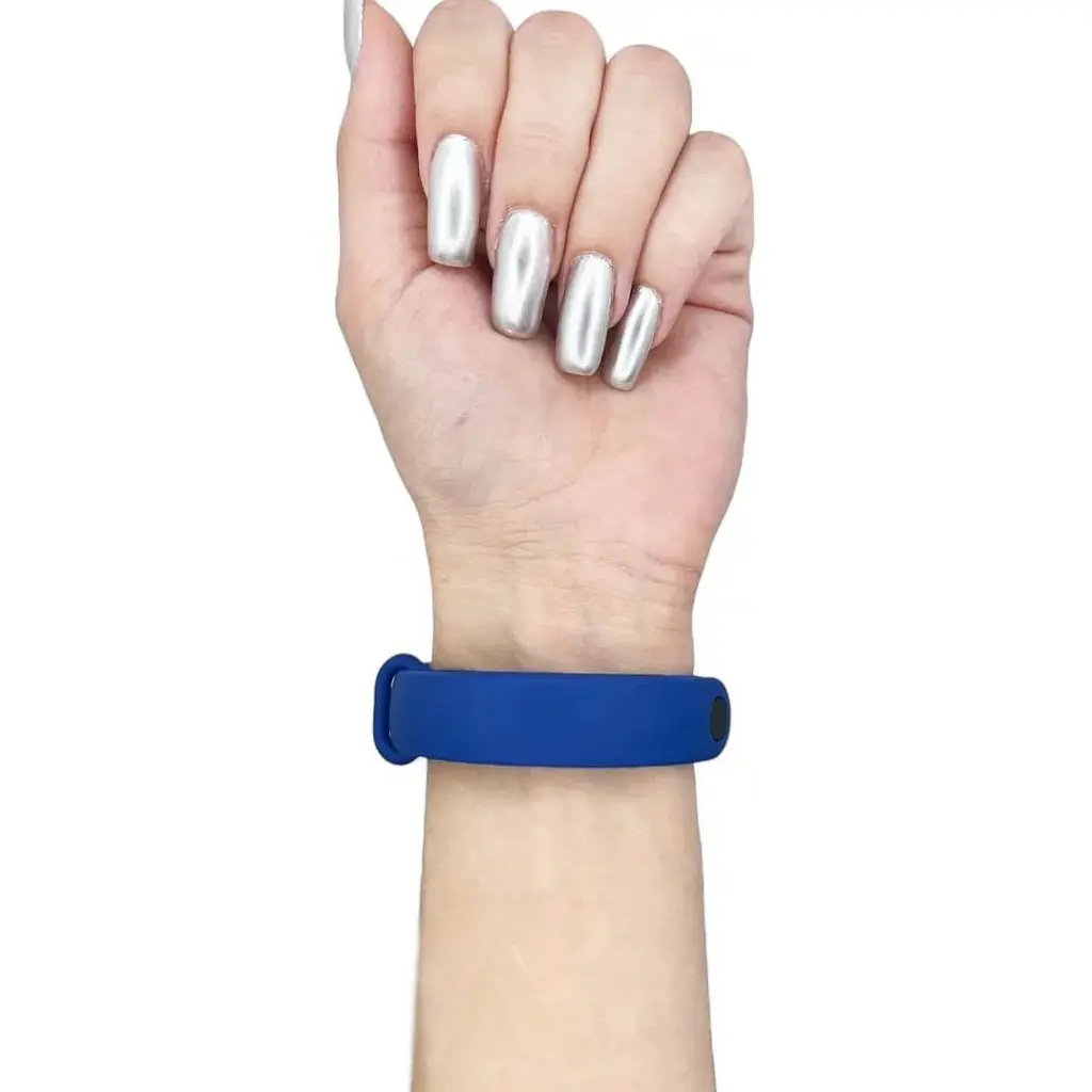 Силиконовый ремешок BeCover для Xiaomi Mi Smart Band 9 Deep Blue (711941) - фото 4