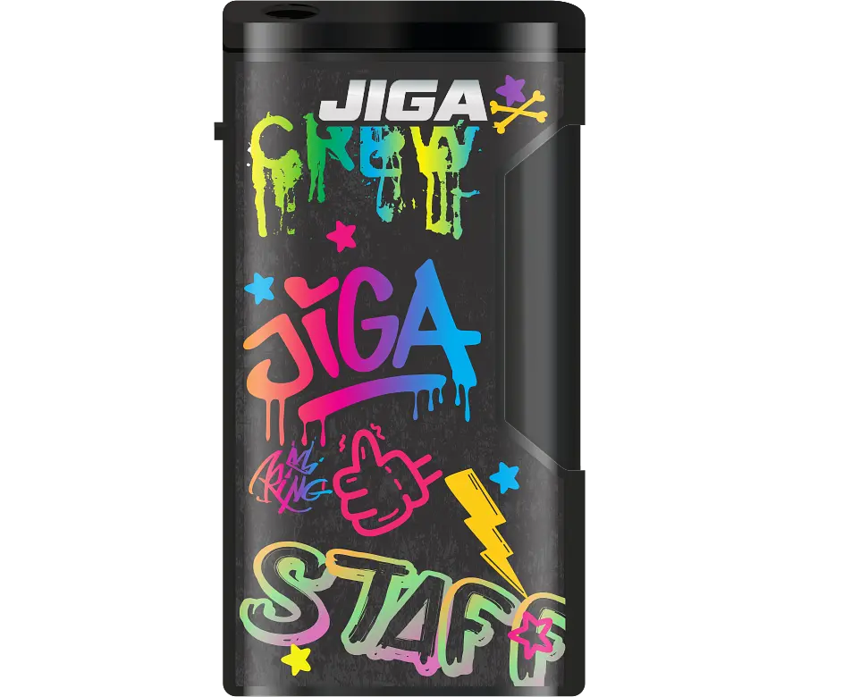 Запальничка кишенькова багаторазова JIGA JLT-P01 "Graffiti JET"