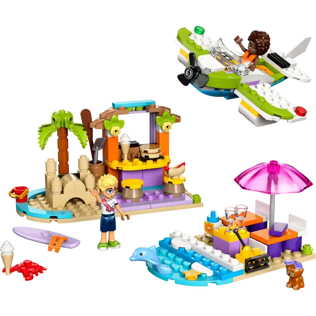 Конструктор LEGO Friends Творча валіза для подорожей і відпочинку на пляжі 188 деталей (42672) - фото 3